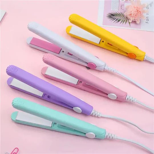 2 - in - 1 Mini Hair Straightener & Curler - vibesandgifts