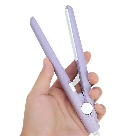 2 - in - 1 Mini Hair Straightener & Curler - vibesandgifts