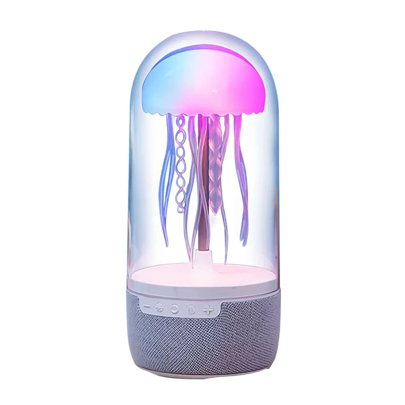 Jellyfish Lamp with Bluetooth Speaker