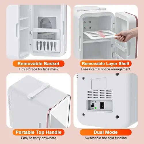 Cool & Hot Portable Travel Fridge - vibesandgifts
