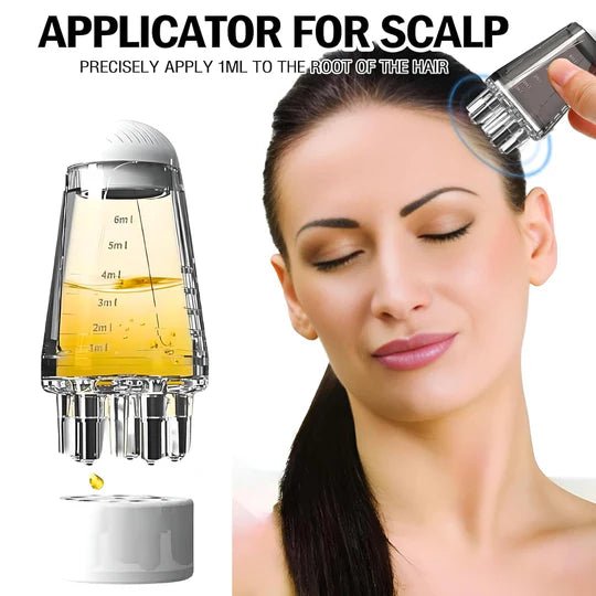 Hair Oil Applicator Scalp Massager - vibesandgifts
