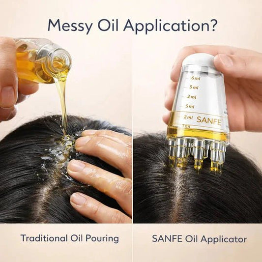 Hair Oil Applicator Scalp Massager - vibesandgifts