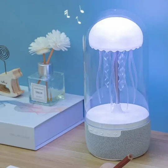 Jellyfish Lamp with Bluetooth Speaker