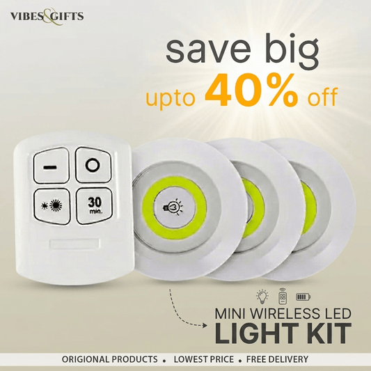 LED Cabinet Lights With Remote - vibesandgifts