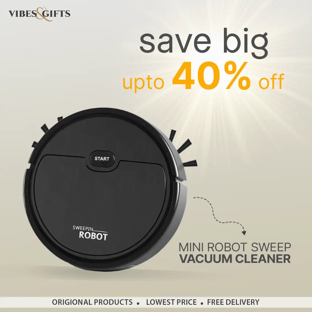 Mini Robot Vacuum Cleaner - vibesandgifts