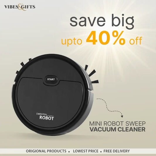 Mini Robot Vacuum Cleaner - vibesandgifts