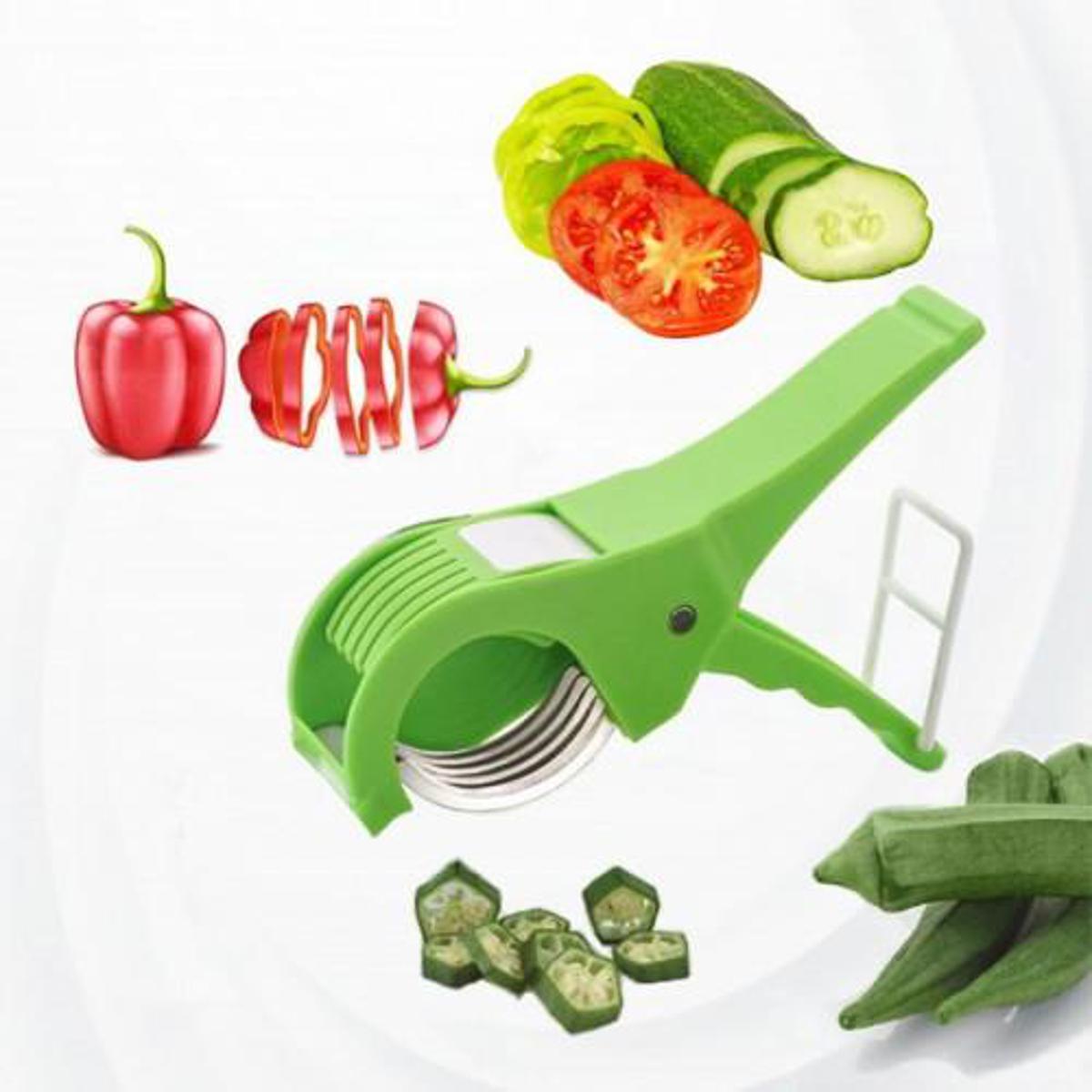 Multi Veg Cut 5 Blade Vegetable & Fruits Cutter & Slicer - vibesandgifts
