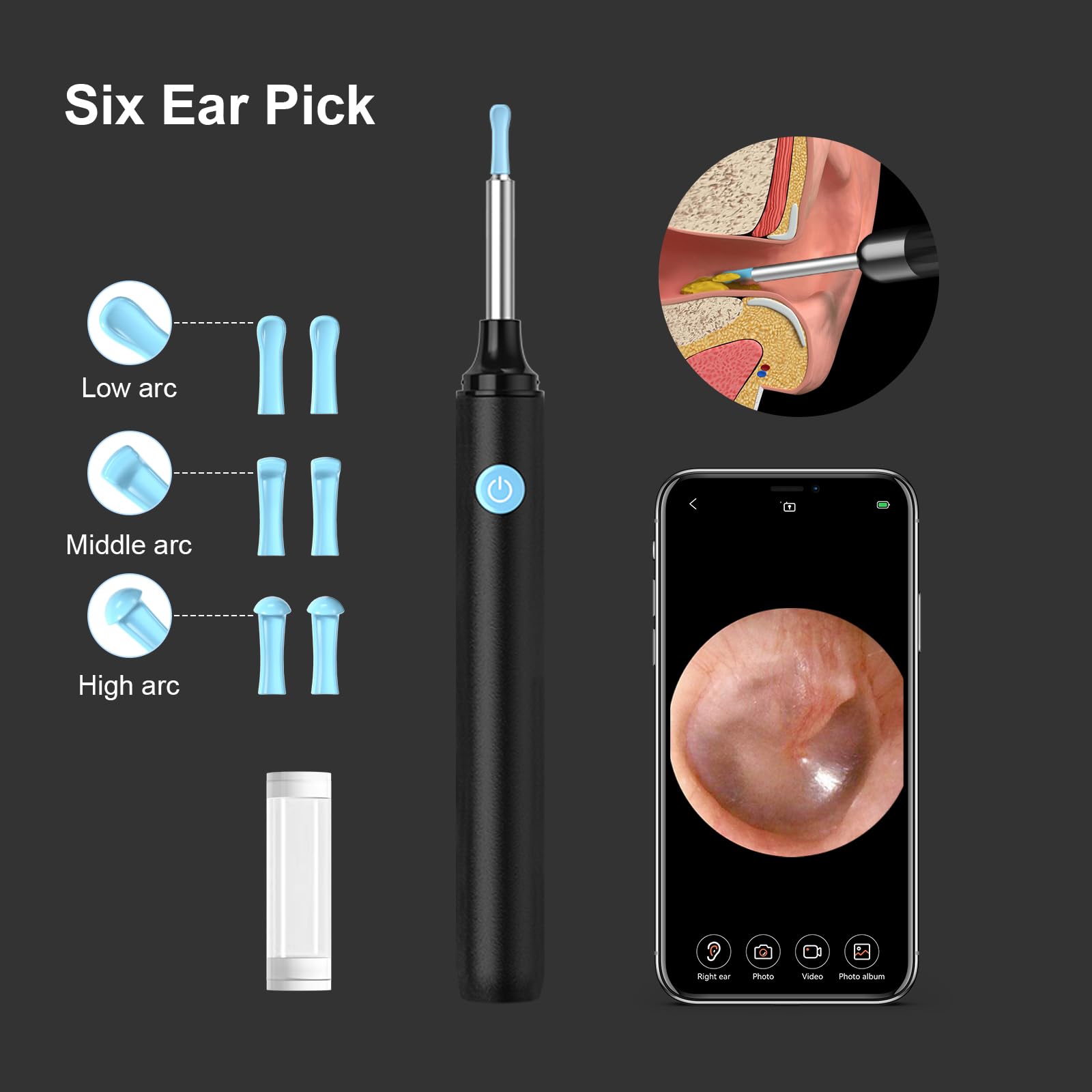 Visual Ear Cleaner with Camera - vibesandgifts