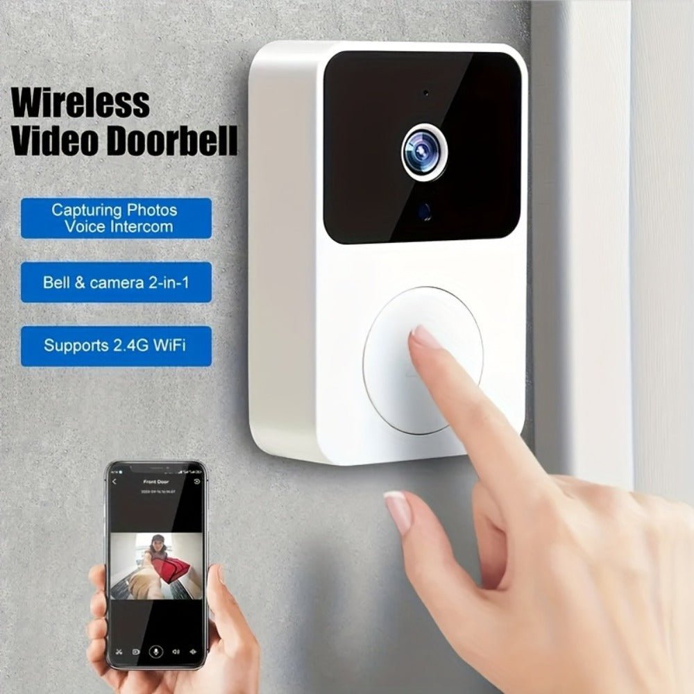 Wifi Door Bell with Camera and Two Way Audio Supported - vibesandgifts